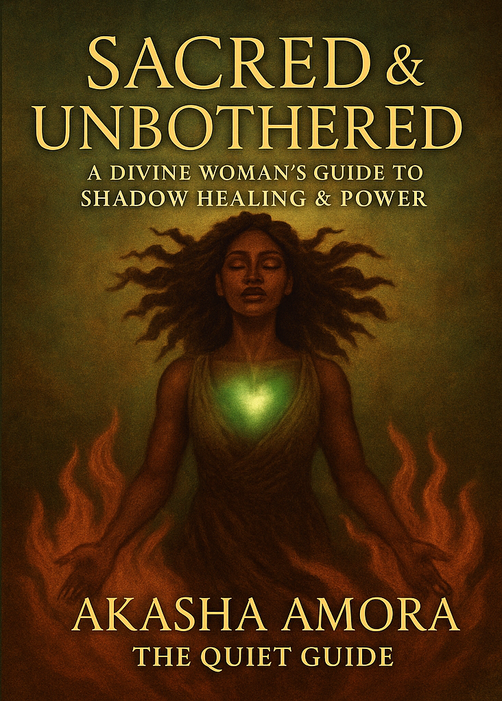 Sacred & Unbothered: A Divine Woman’s Guide to Shadow Healing & Power