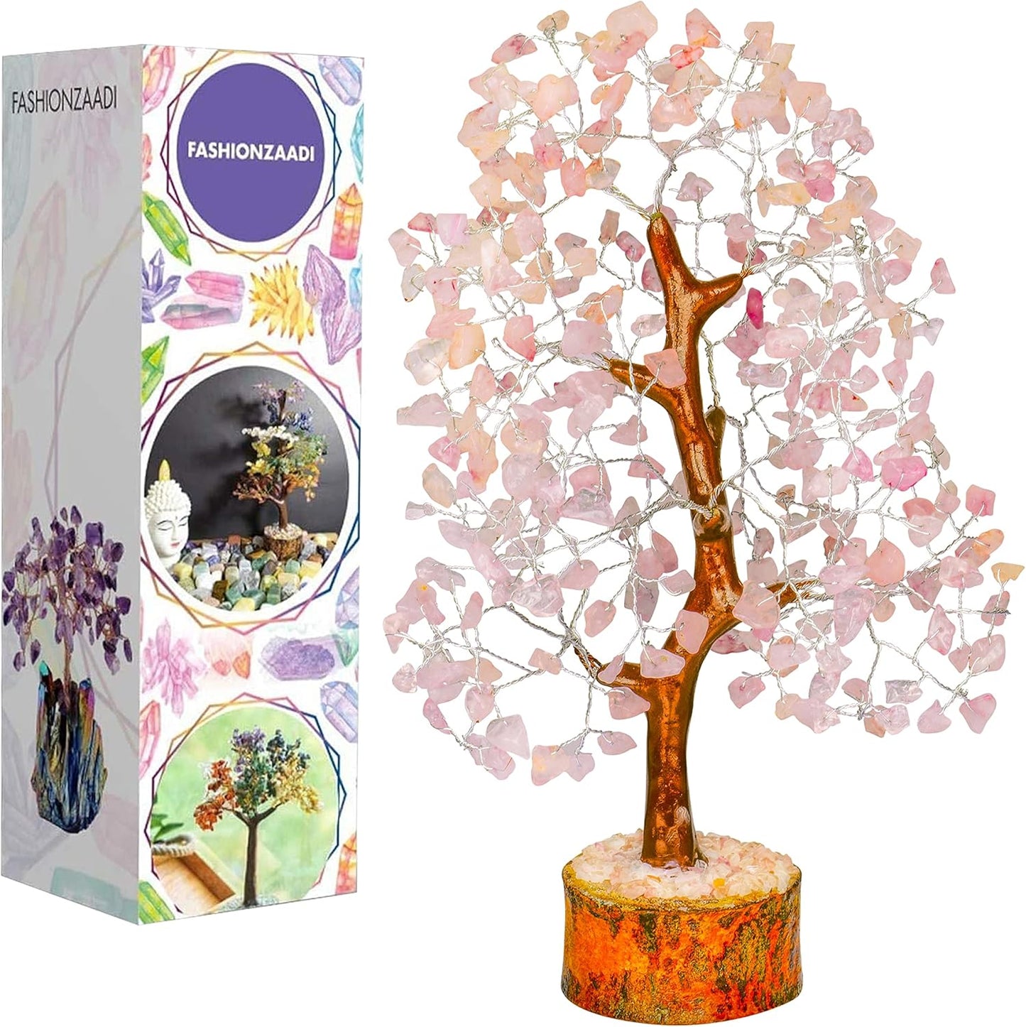 Rose Quartz  Feng Shui  Crystal Tree of Life