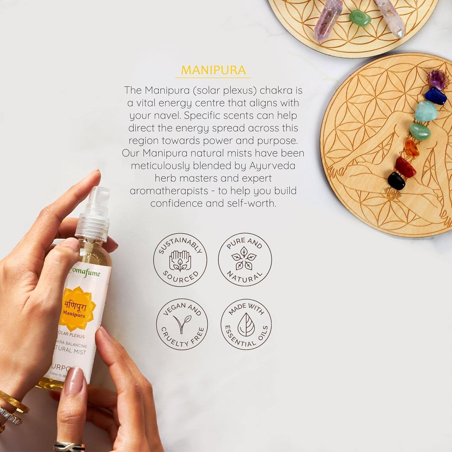 | Manipura |Solar Plexus Chakra  Aromatherapy Spray 