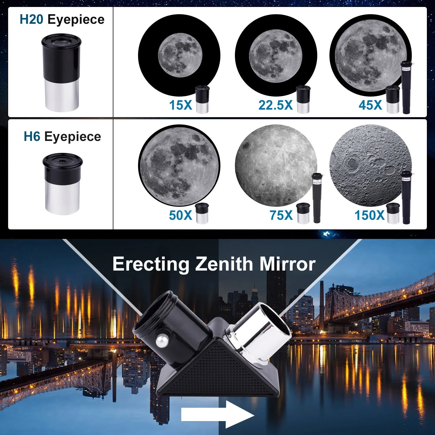 Telescopes for  Beginners, 70MM Telescope for Astronomy, Refractor Telescopes with Tripod