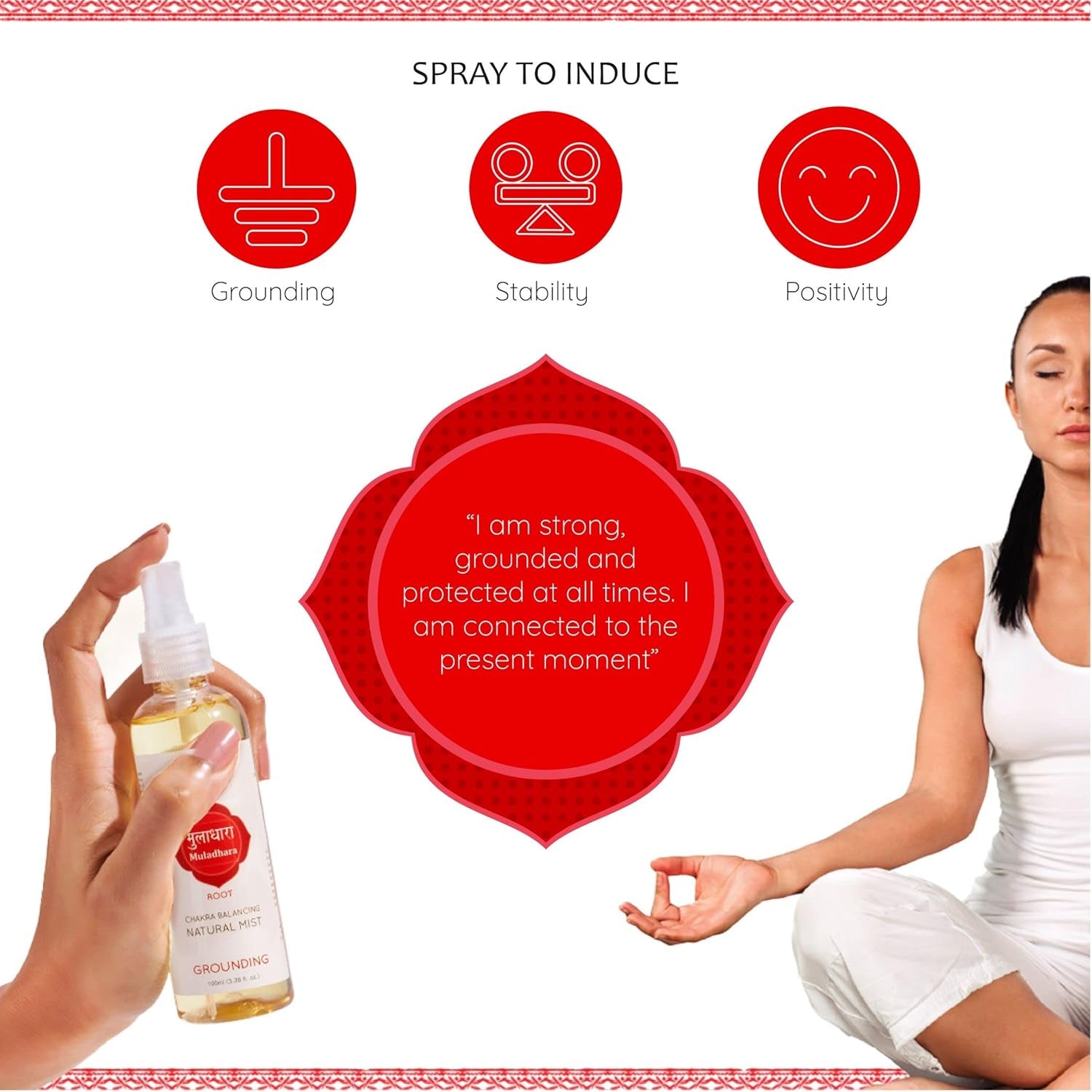 | Muladhara |Root Chakra Aromatherapy Spray 