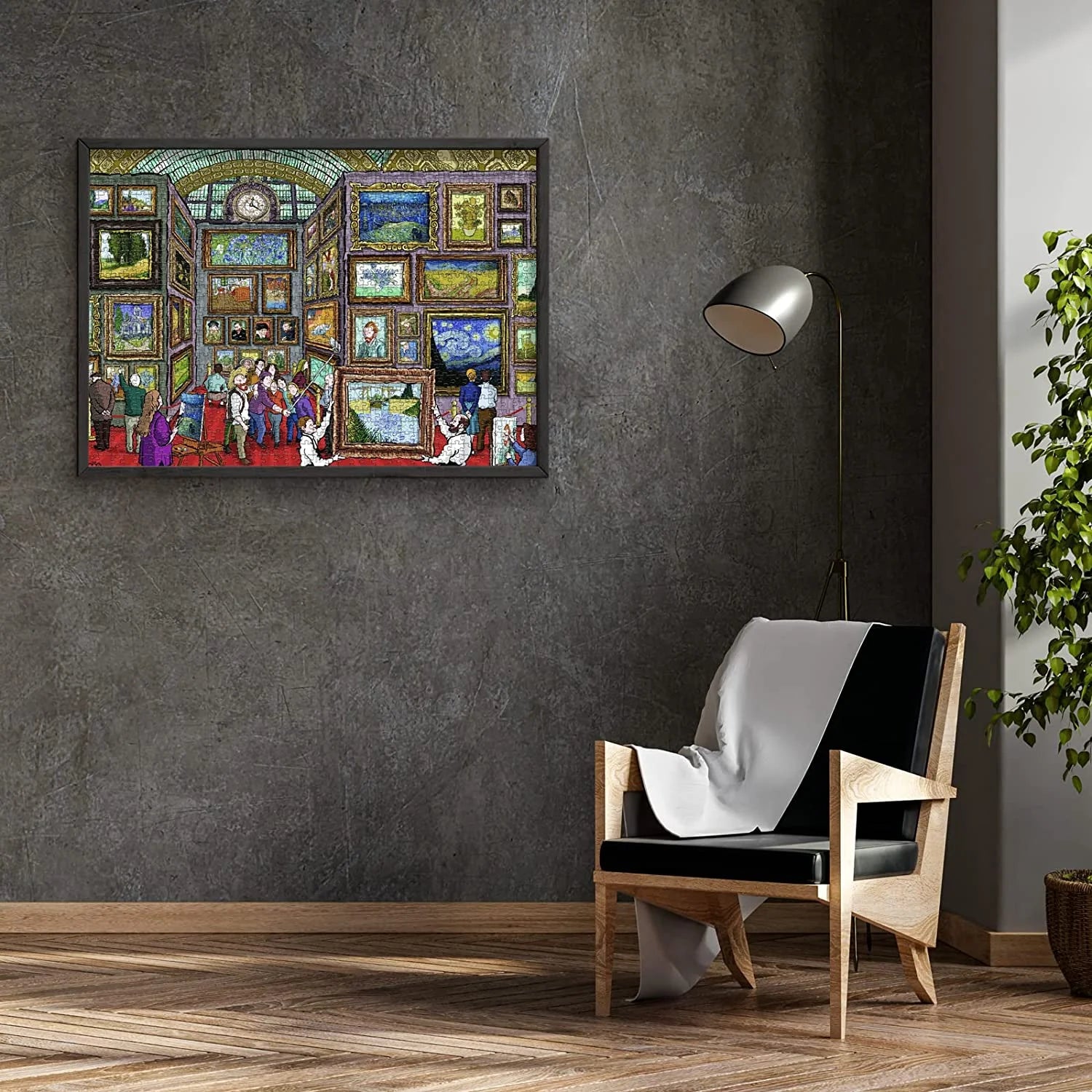 - 1000 Piece Puzzle for Adults, Van Gogh Jigsaw Puzzles 1000 Pieces, Van Gogh'S Time Travel to Muse Da Orsay Puzzles for Adults 1000 PC by Alireza Karimi Moghaddam