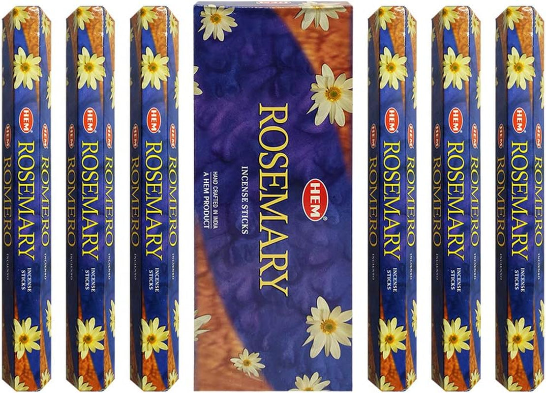 Rosemery Incense Sticks and Incense Stick Holder Bundle