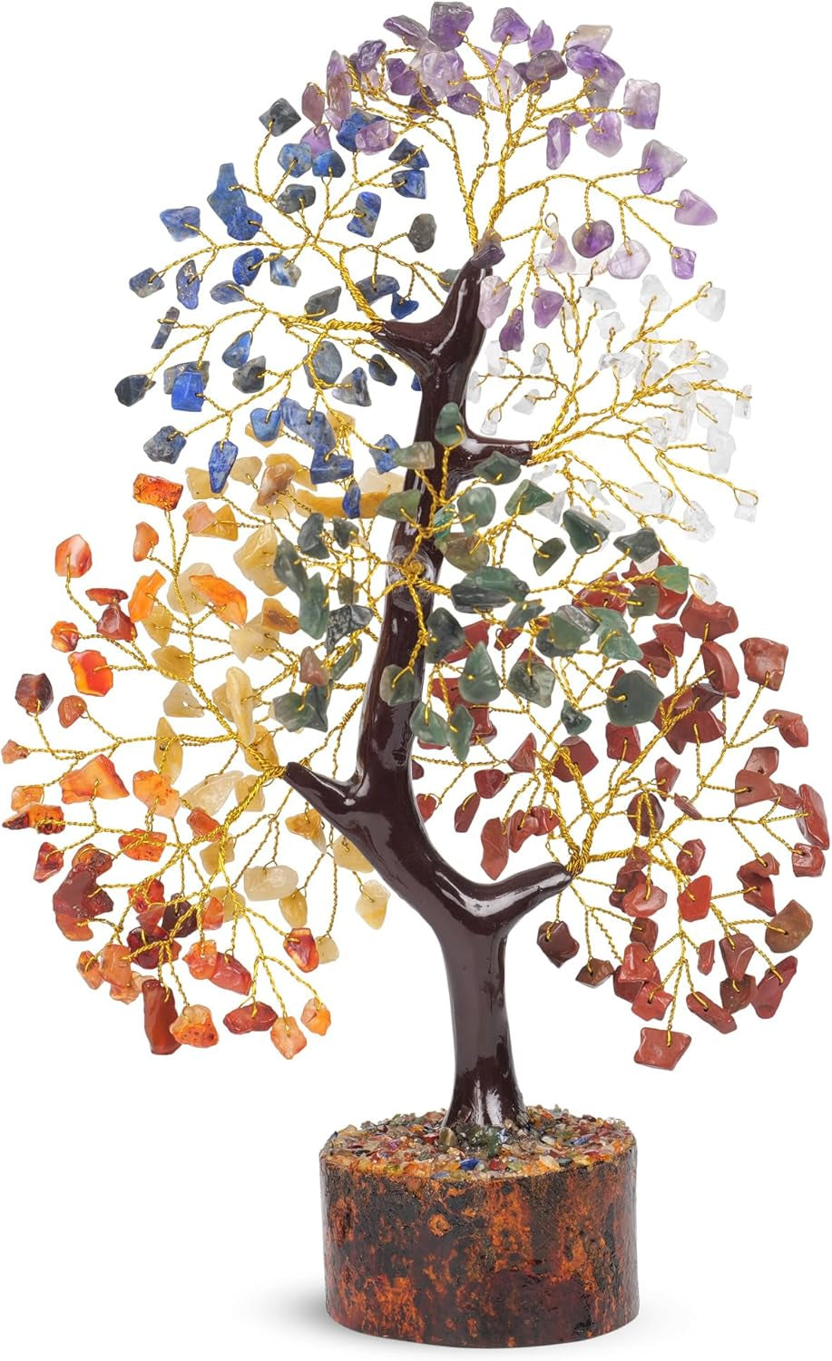 7 Chakra Tree of Life, Crystals and Healing Stones