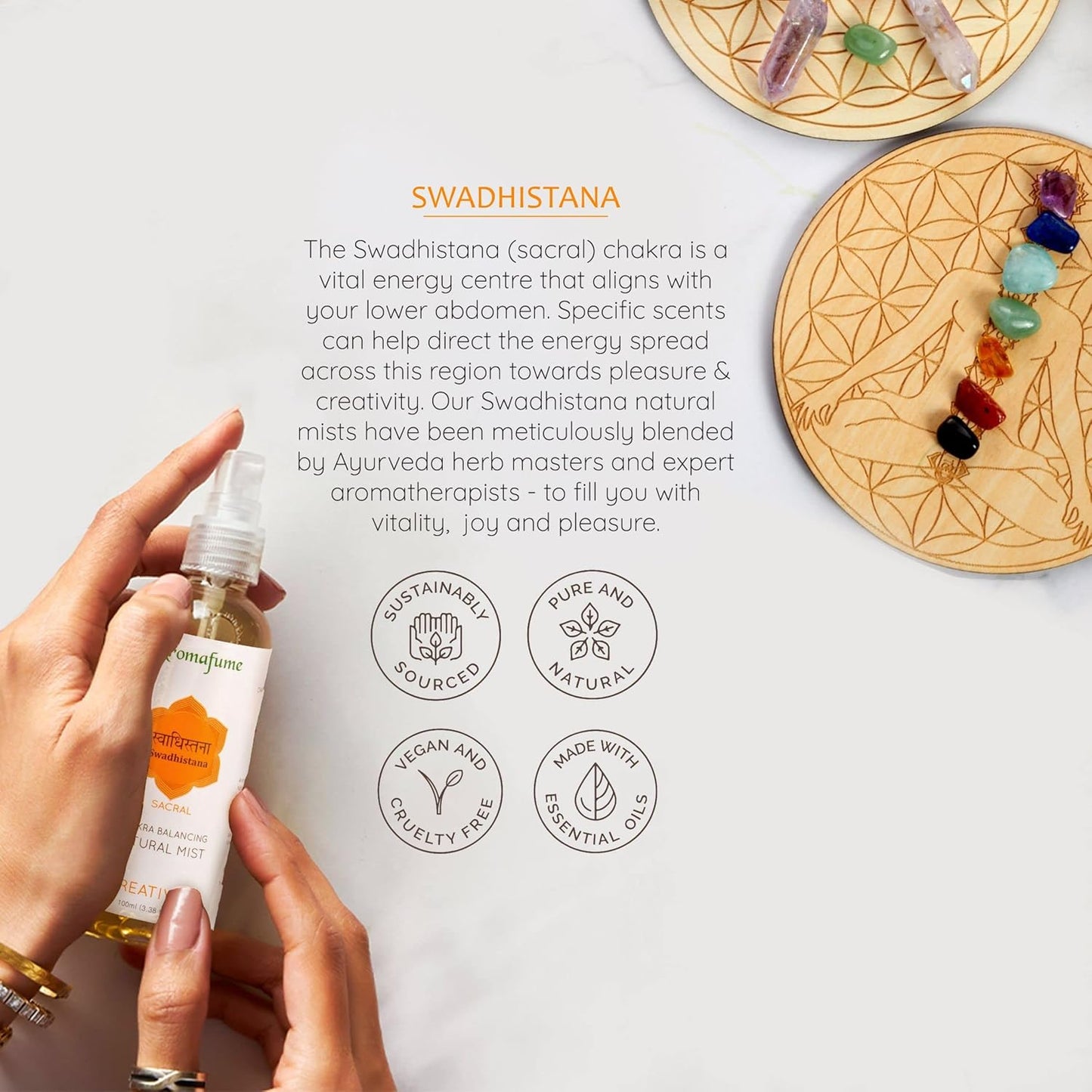  | Swadisthana | Sacral Chakra Aromatherapy Spray 