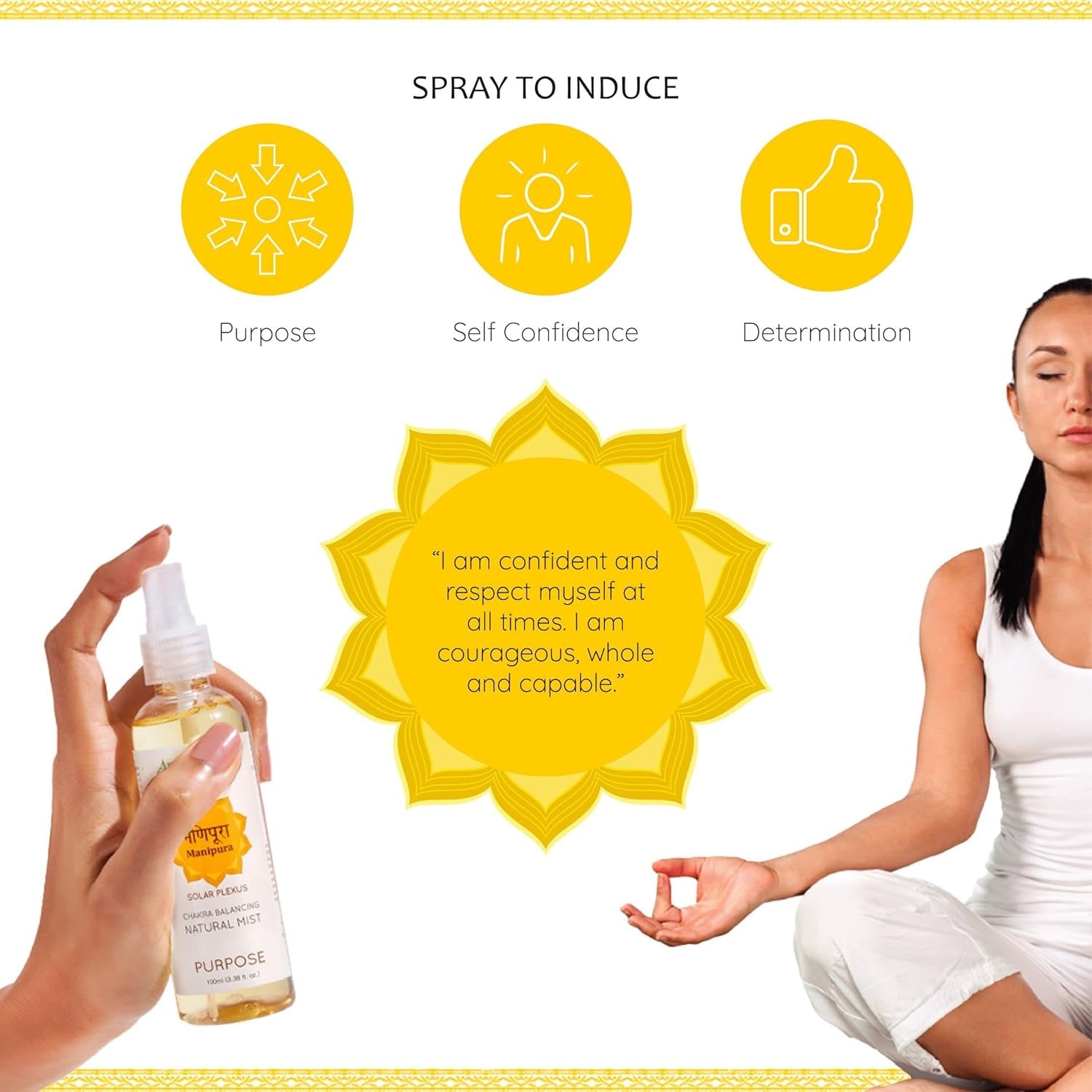 | Manipura |Solar Plexus Chakra  Aromatherapy Spray 