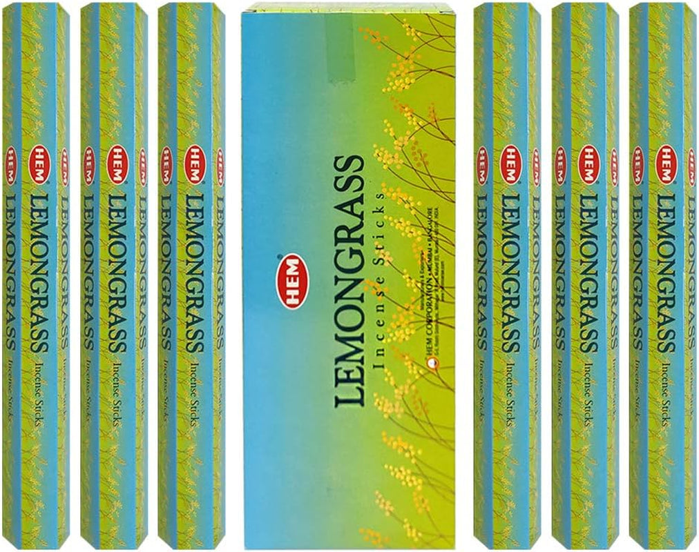 Lemongrass Incense Sticks and Incense Stick Holder Bundle 
