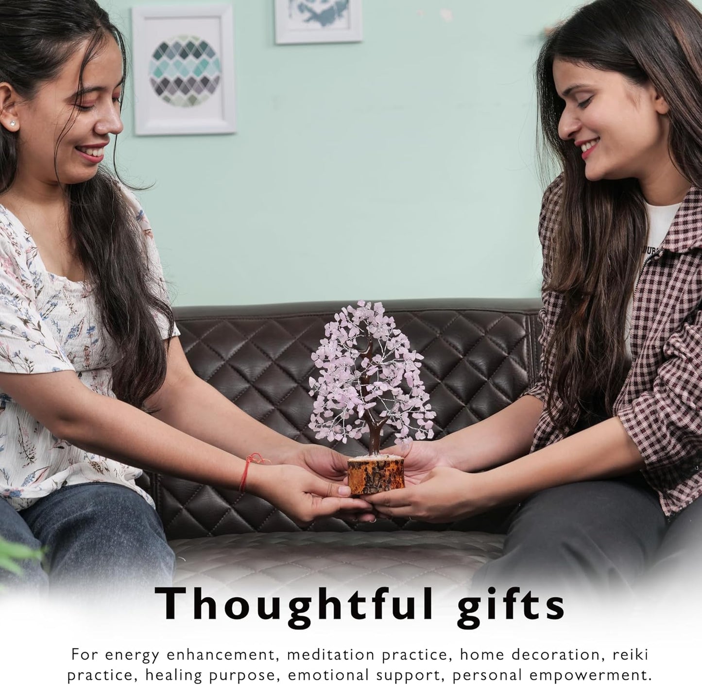 Rose Quartz  Feng Shui  Crystal Tree of Life