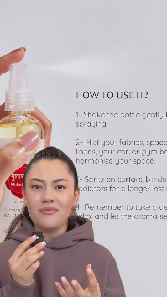 Muladhara Root Chakra Aromatherapy Spray