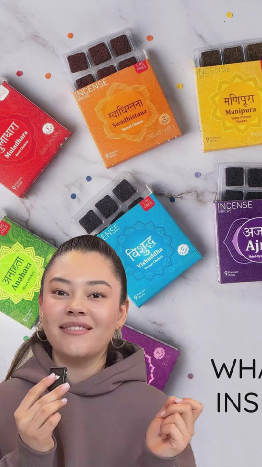 7 Chakra Incense Coal Bricks